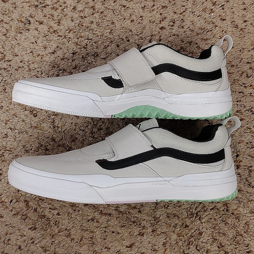 Vans "Kyle Walker" White and Black Men's Sneakers Men's 10.5